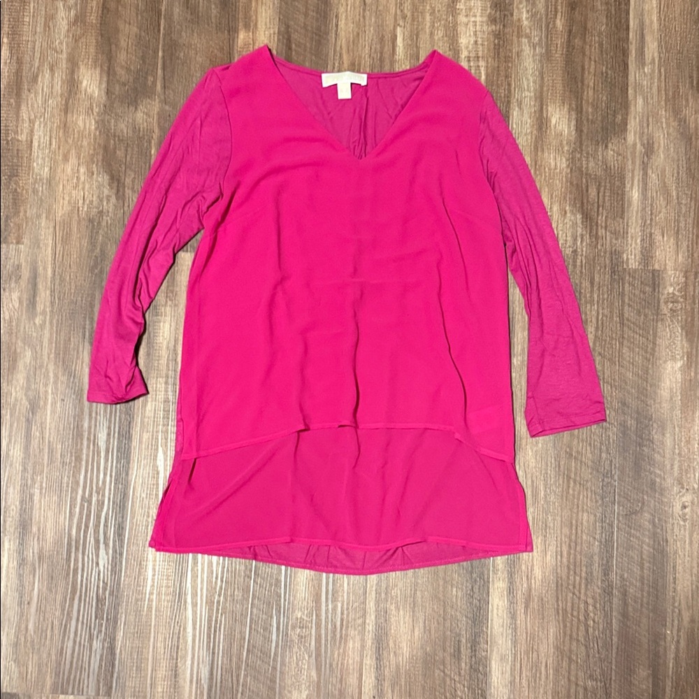 Michael Kors Pink Relaxed Blouse